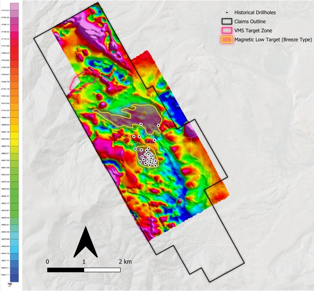Drone Magnetic Survey Results